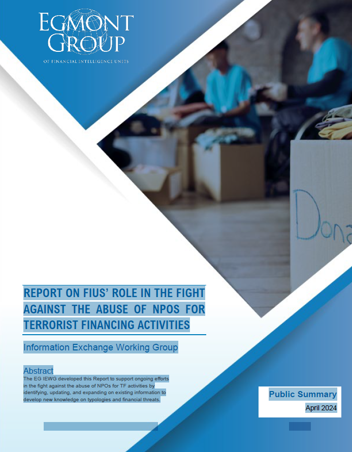 Report on FIU's role in the fight against the abuse of NPOs for terrorist financing activities