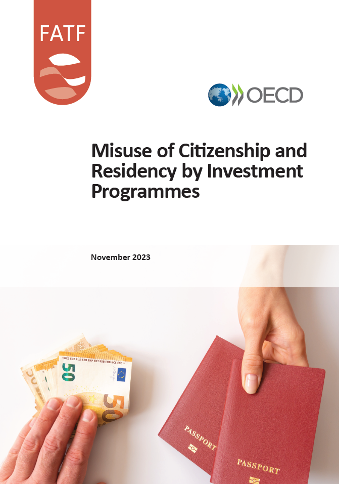 Misuse of citizenship and residency by  investment programmes